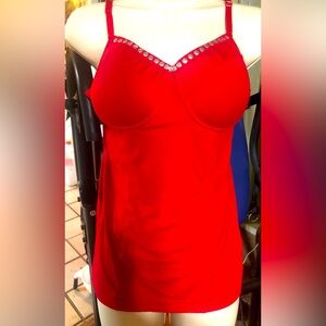 Tank top or swim suit top. Size L.  GLO